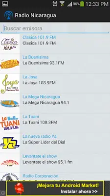 Radio Nicaragua android App screenshot 4